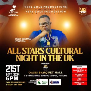 All Stars Cultural Night in the UK by Vera Gold Foundation and others